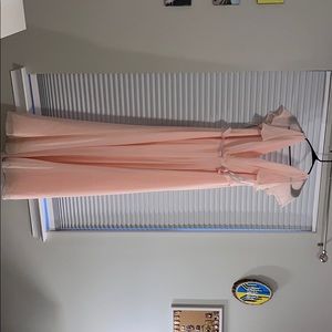 David’s Bridal Flutter Sleeve Bridesmaid Dress 16